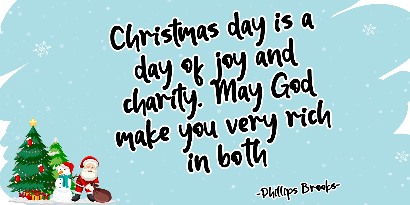 Ejemplo de fuente Christmas Holiday Italic